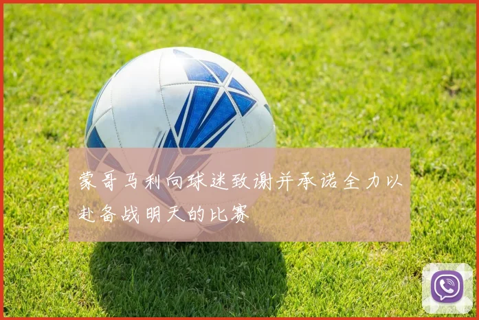 蒙哥马利向球迷致谢并承诺全力以赴备战明天的比赛